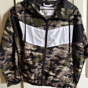 Angel Kiss Camouflage Jacket with White Lining